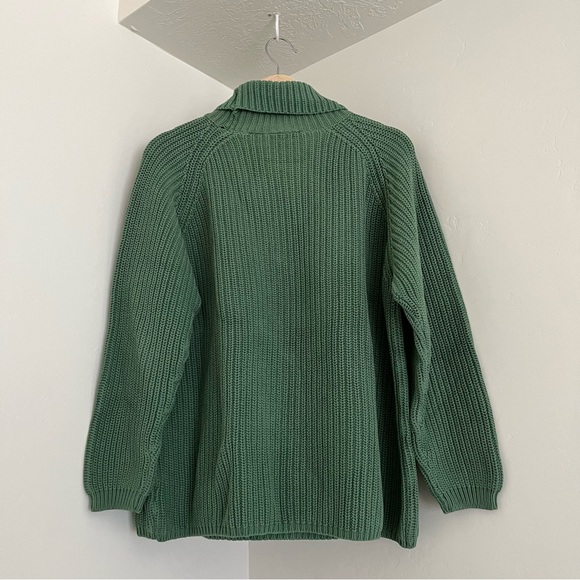 Vintage 80s Eddie Bauer heavyweight knit sweater - Picture 3 of 4